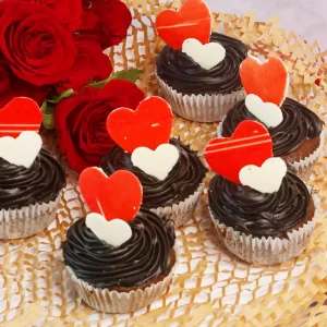 Valentine Cuppy Cake (Chocolate)