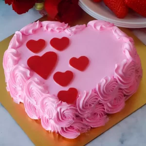 Rosette Valentine Cake