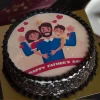 Father's Day Photo Cake