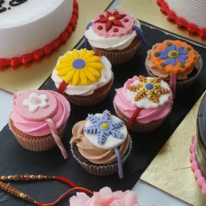 Rakhi Happiness Cuppy Cake
