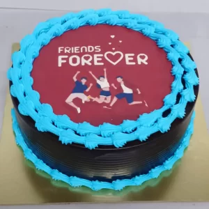Friends Forever Photo Cake
