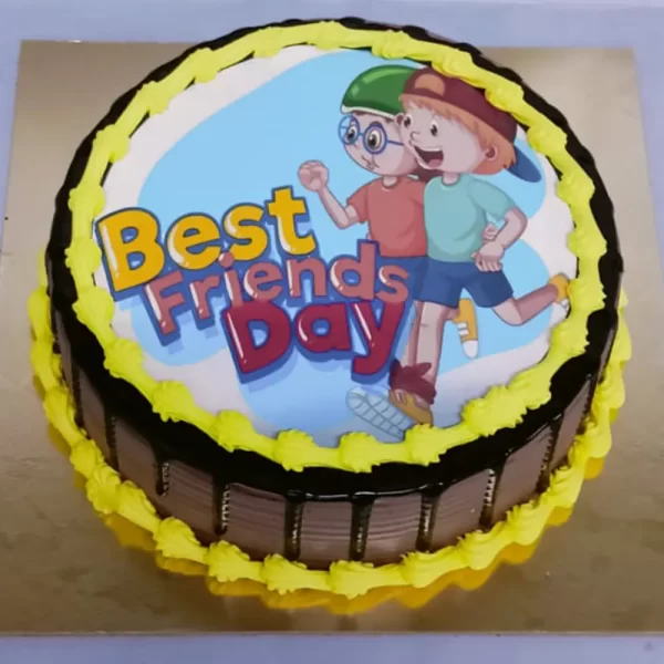 Friends Special With Photo Cake (Swiss Chocolate)